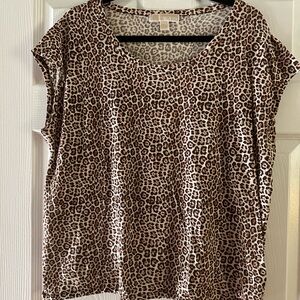 Michael Kors Animal Print Tshirt